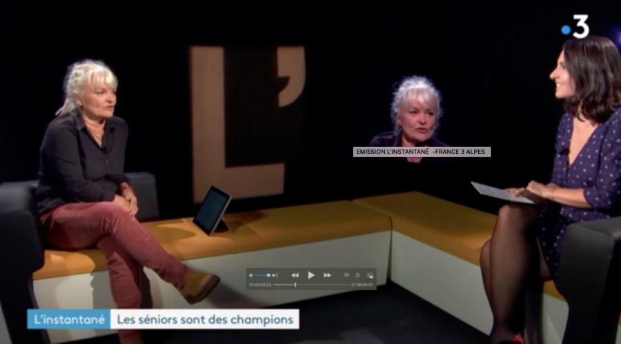 Interview de Sylvie Arnaud sur France 3 Alpes